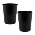 Bath Bliss 5 Liter Small Wastebasket, Stainless Steel | Compact Round Open Top Trash Can | Durable Bathroom Bedroom Dorm Office Garbage Bin | Stylish Space-Saving Waste Disposal Container