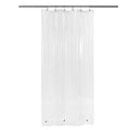 Barossa Design White Shower Curtain Liner - Premium PEVA, BPA & PVC Free, No Chemical Smell, Lightweight Shower Curtain with 3 Magnets, Metal Grommets - White, Standard Size