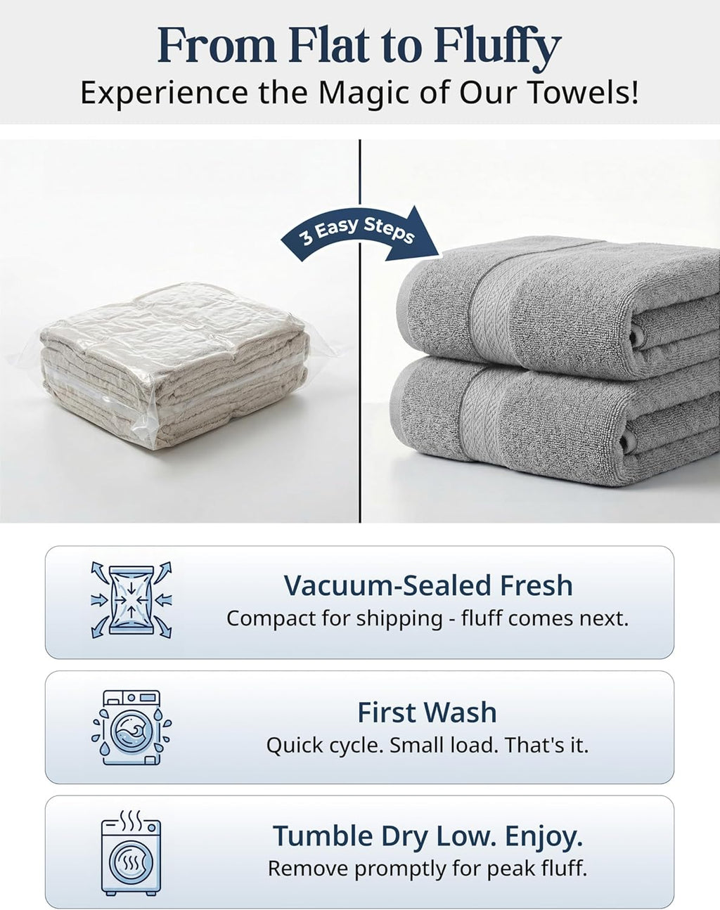LANE LINEN 100% Cotton Turkish Towel Set for Bathroom - 16 Piece - Super Soft, Quick Dry & Highly Absorbent - 4 Bath, 8 Wash cloths, 4 Hand Towels - Hotel Quality, Durable & OEKO-TEX Certified - Grey